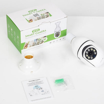 360 Light Bulb Surveillance Camera (White)